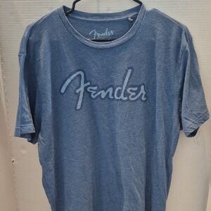 Fender Blue Graphic T-Shirt